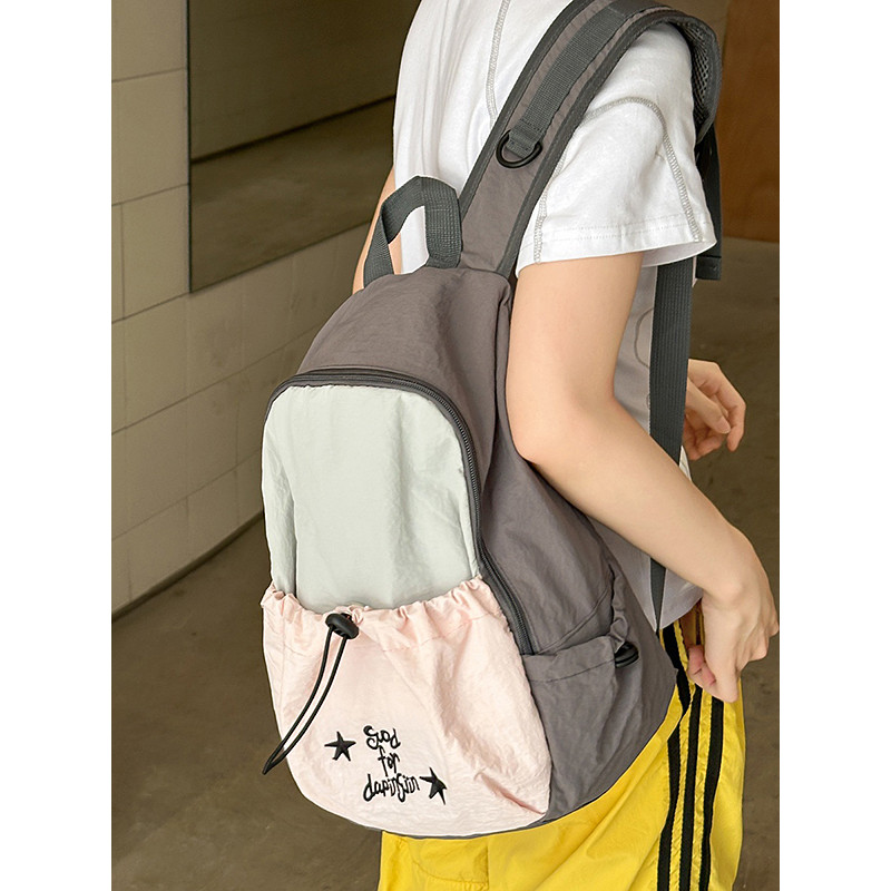 Jane Beauty กระเป๋าเป้สะพายหลังน้ำหนักเบา สไตล์เกาหลี เหมาะสำหรับกิจกรรมกลางแจ้งและการเดินทาง