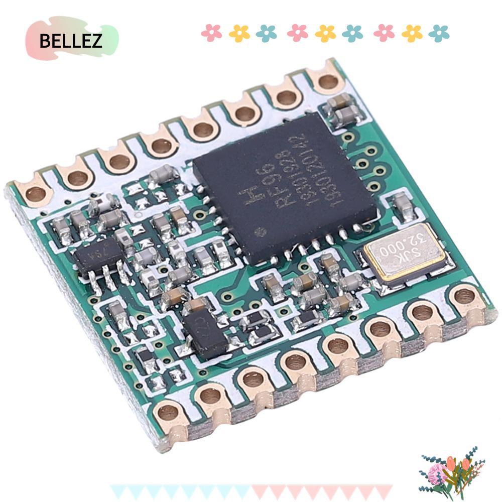 BELLEZ โมดูลรับส่งสัญญาณไร้สาย,ระยะไกลพิเศษ RFM95-915MHz โมดูล LoRaTM, เทคโนโลยี LoRa RF96 ชิป RF95 