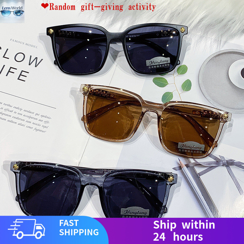 [จัดส่งฟรี] แว่นกันแดดโพลาไรซ์สไตล์ใหม่สำหรับทั้งชายและหญิง ออกแบบตามแฟชั่นยุโรปและอเมริกา เหมาะสมในการขับรถ ราคา ถูกที่สุด ดีลบีเคเค แกลเลอรีภาพที่ 4