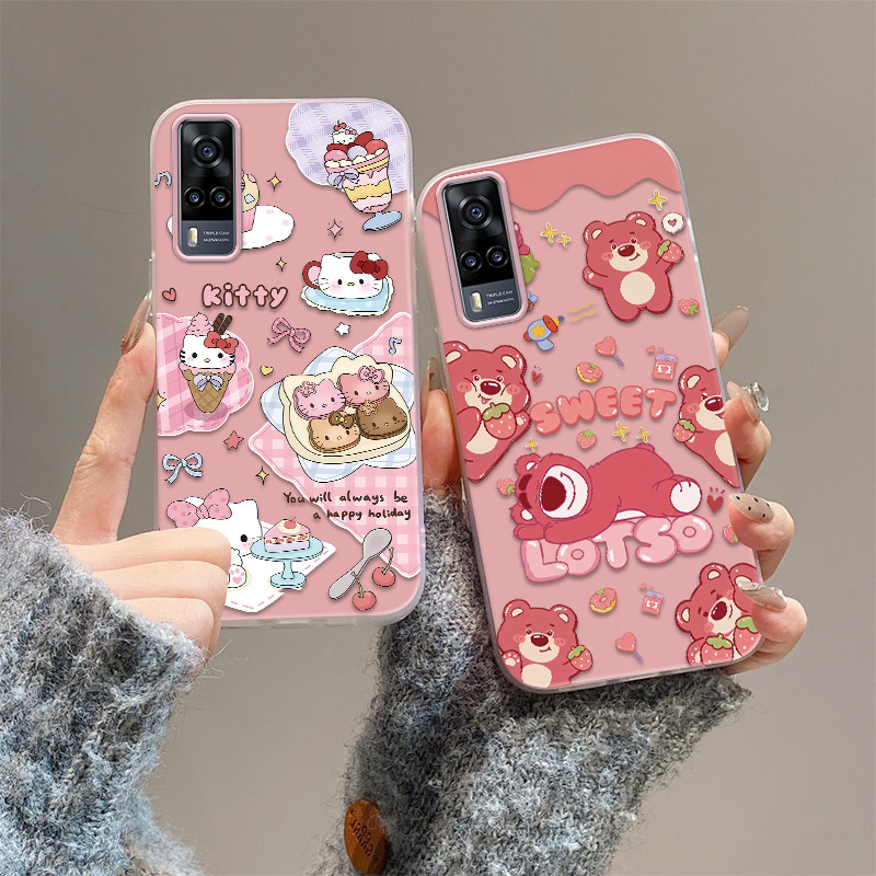 Vivo y51 case vivo y33 y31 y53s y51a case เคสโทรศัพท์ป้องกันการตก bts