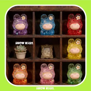 ตุ๊กตา Art Toy น่ารัก ของตกแต่งโต๊ะ ตุ๊กตาตั้งโต๊ะน่ารัก เรซิ่นใส สีพาสเทล ของตกแต่งโต๊ะ ของขวัญน่ารัก