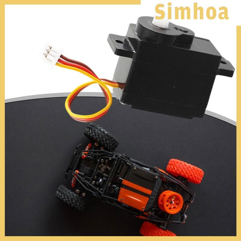 [SIMHOA] อะไหล่ดัดแปลงเซอร์โวเกียร์รถยนต์ RC สําหรับ Wltoys 244016 3365ตีนตะขาบ