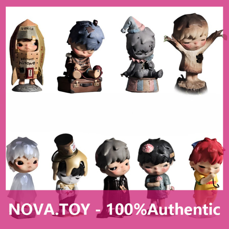 P POPMART POPMART Ono Hirono Echo Series Figure-Made Mystery Box อินเทรนด์เล่นเดสก์ท็อปตกแต่งของขวัญ