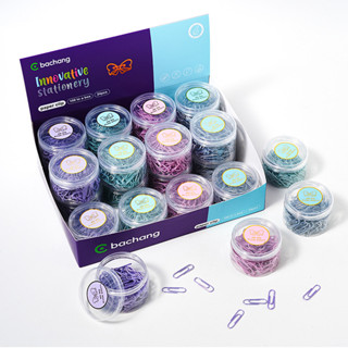 ✅คลิปหนีบกระดาษ ลวดเสียบกระดาษ 🌟สีพาสเทลอุปกรณ์จัดระเบียบเอก…