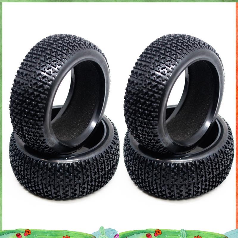 4 ชิ้น 109 มิลลิเมตร 1/8 RC รถออฟโรดยางยาง Tyre สําหรับ MP9 Hobao อะไหล่อัพเกรด