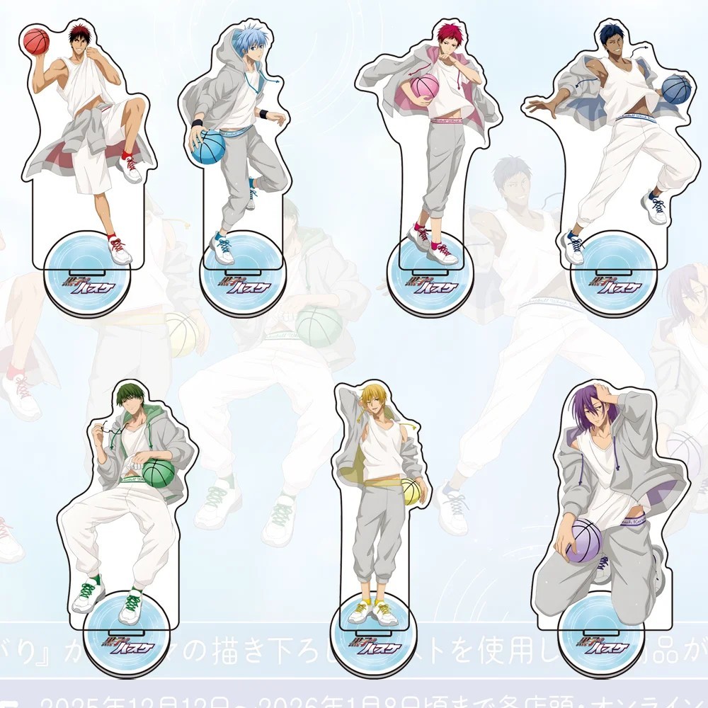 Standee รุ่นอะนิเมะ Kurokos บาสเกตบอล Infinity Player Mica Kuroko Kagami Akashi Aomine โต๊ะเรียนตกแต่งของขวัญ