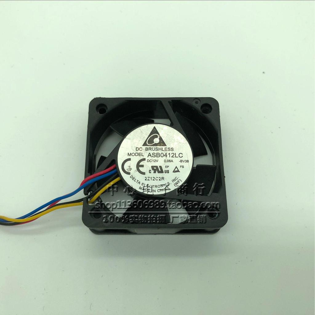 [หม้อน้ําขายร้อน] Delta ASB0412LC BV38 4CM 4015 12V 0.06A PWM Silent Switch พัดลมระบายความร้อน