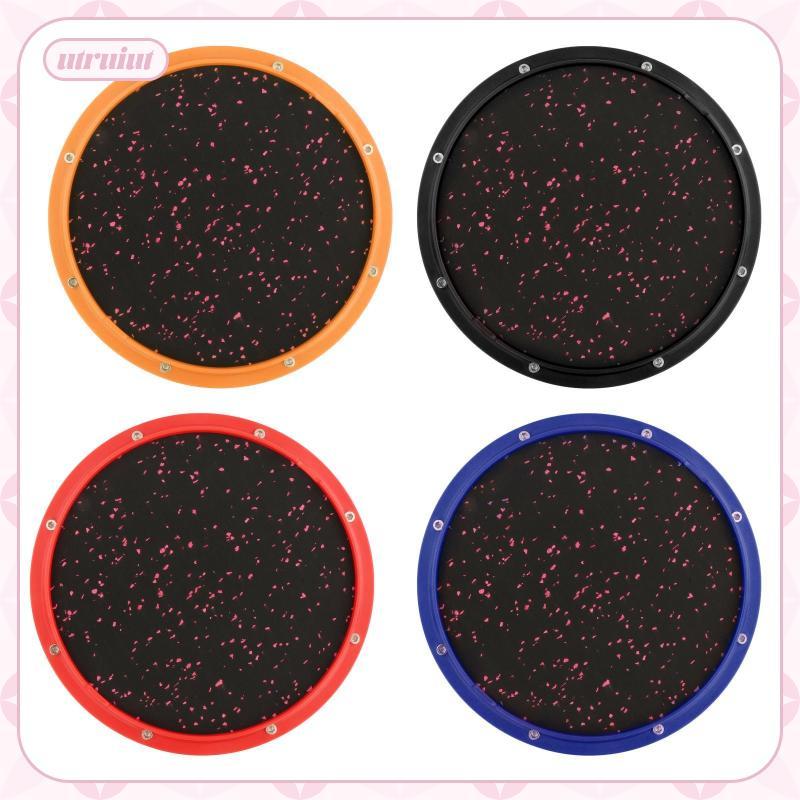 [utruiut] Drum Pad 12 นิ้ว Silent Drum Dumb Drum Shock Absorbing Hit Pad สําหรับ Acoustic Drum Set P