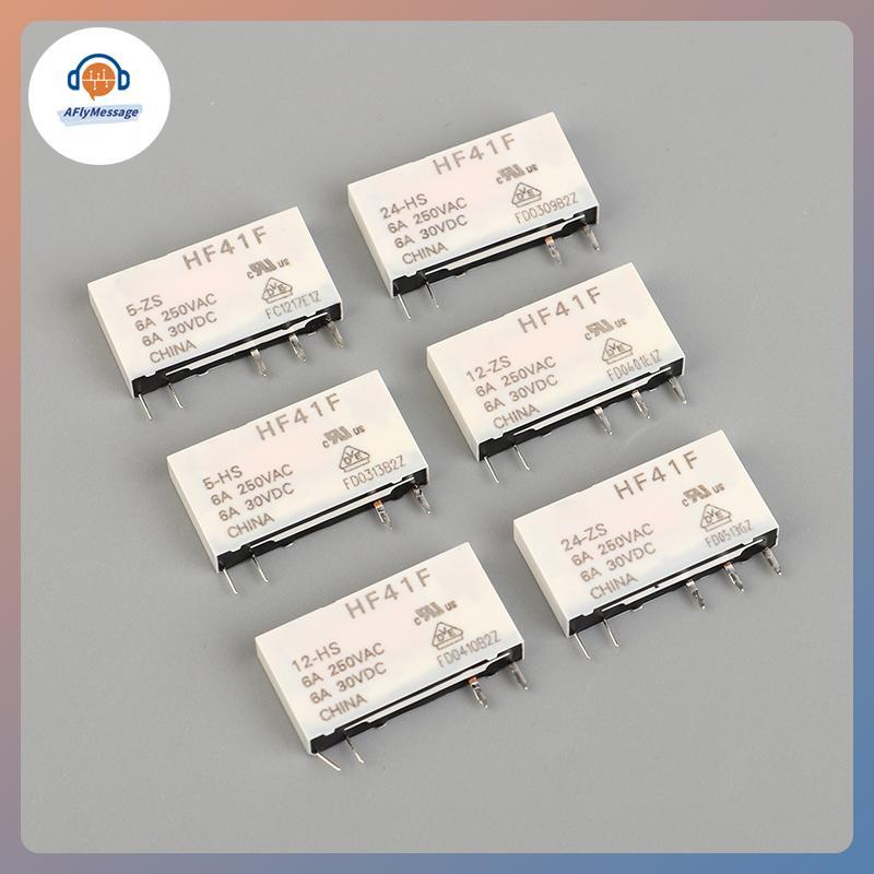 AFl HF41F-24-ZS HF41F-12-ZS HF41F-5-ZS HF41F-5-HS HF41F-12-HS HF41F-24-HS รีเลย์อุตสาหกรรม Subminiat
