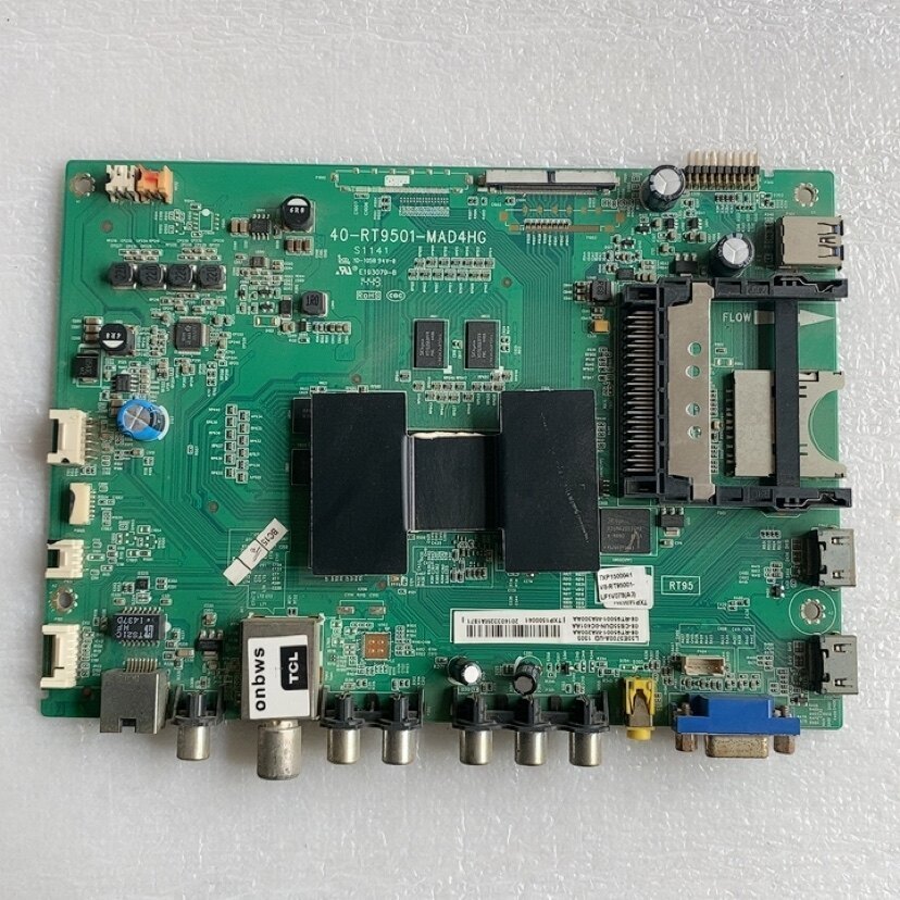 TCL L55E5700A-UD เมนบอร์ด 40-RT9501-MAD4HG หน้าจอ LVU550SE4L CD9W09 V1
