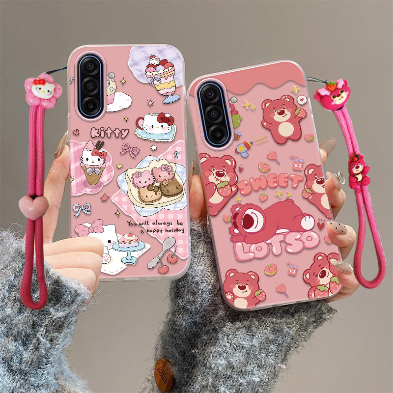 เคส Samsung a16 5g เคส Samsung a17 เคสโทรศัพท์ป้องกันการหล่นน่ารัก