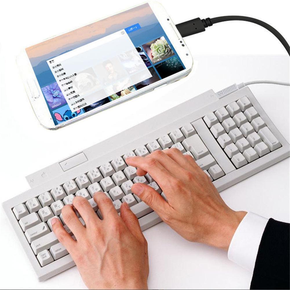 Usb 3.1 Type C ชาย USB 3.0 ประเภท A หญิง Otg Otg Molded Type-c อะแดปเตอร์ฉีด M2t4