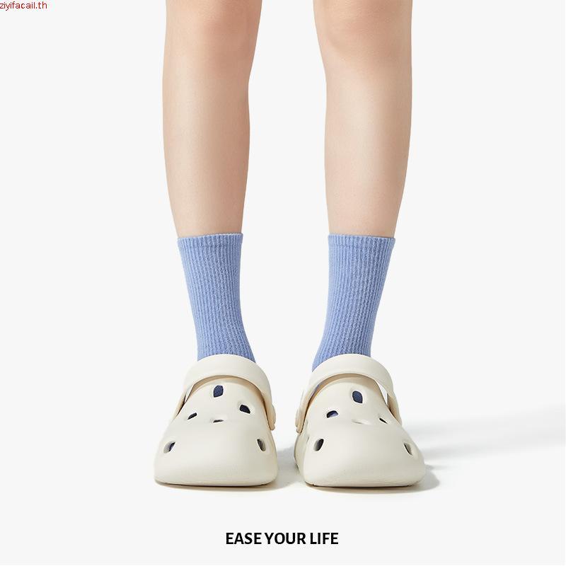 PUXI BEAN รองเท้าแตะ กันลื่น นิ่มสบาย แฟชั่น EVA รองเท้าแตะลำลอง PS17510