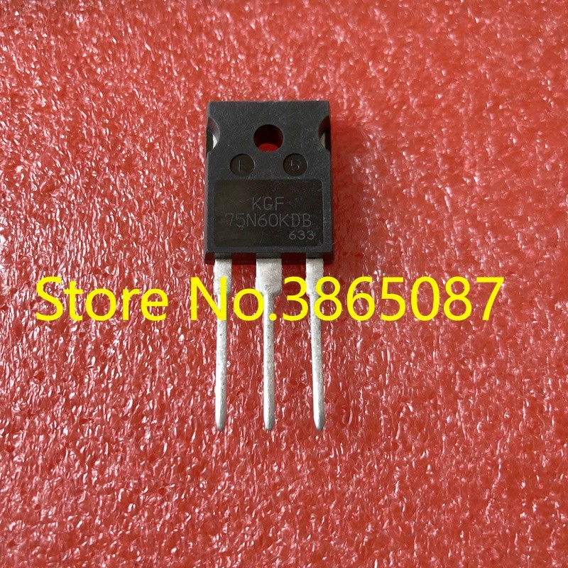 75N60KDB TO-247 KGF75N60KDB หรือ 75N60FL2 75N65FL2 POWER TUBE IGBT ทรานซิสเตอร์ 10 ชิ้น/ล็อตต้นฉบับใ