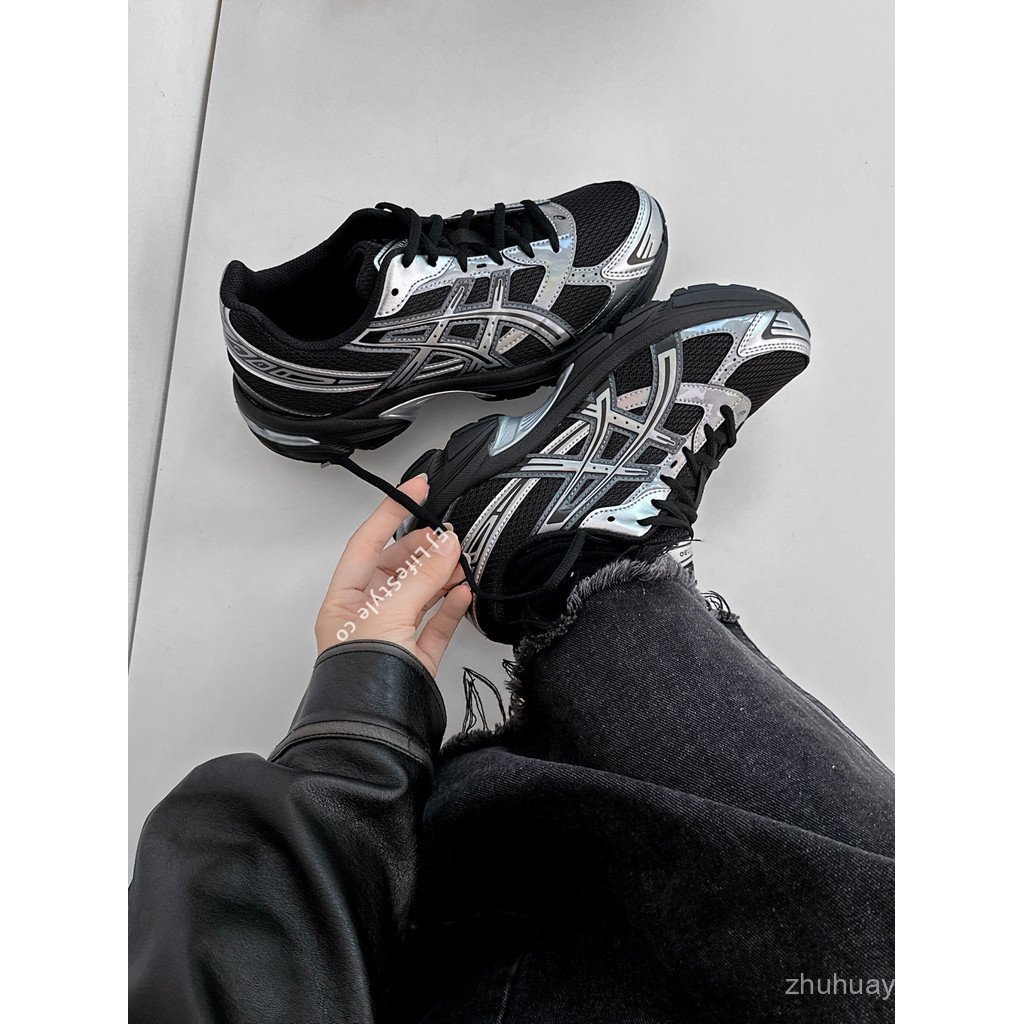 -EJ-ASICS GEL-1130 Laser Bla Sier โลหะสีเทา Retro ผู้ชายผู้หญิงรองเท้า 1203A997-0012026 7PDM