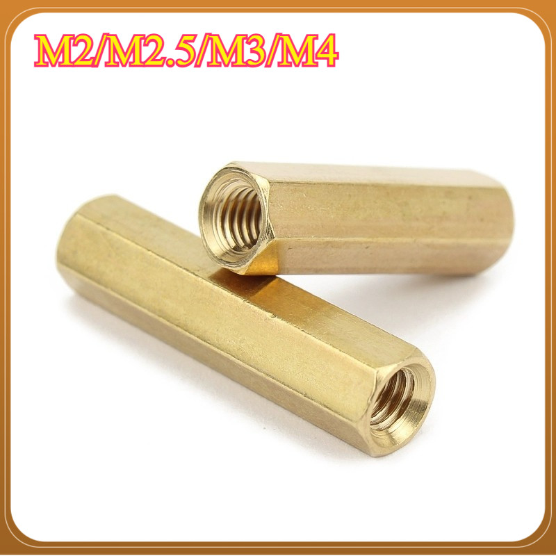 Double pass หกเหลี่ยมทองแดงคอลัมน์แยกคอลัมน์ถั่วคอลัมน์กลวงแชสซีหลักบอร์ดคอมพิวเตอร์สตั๊ด M2/M2.5/M3