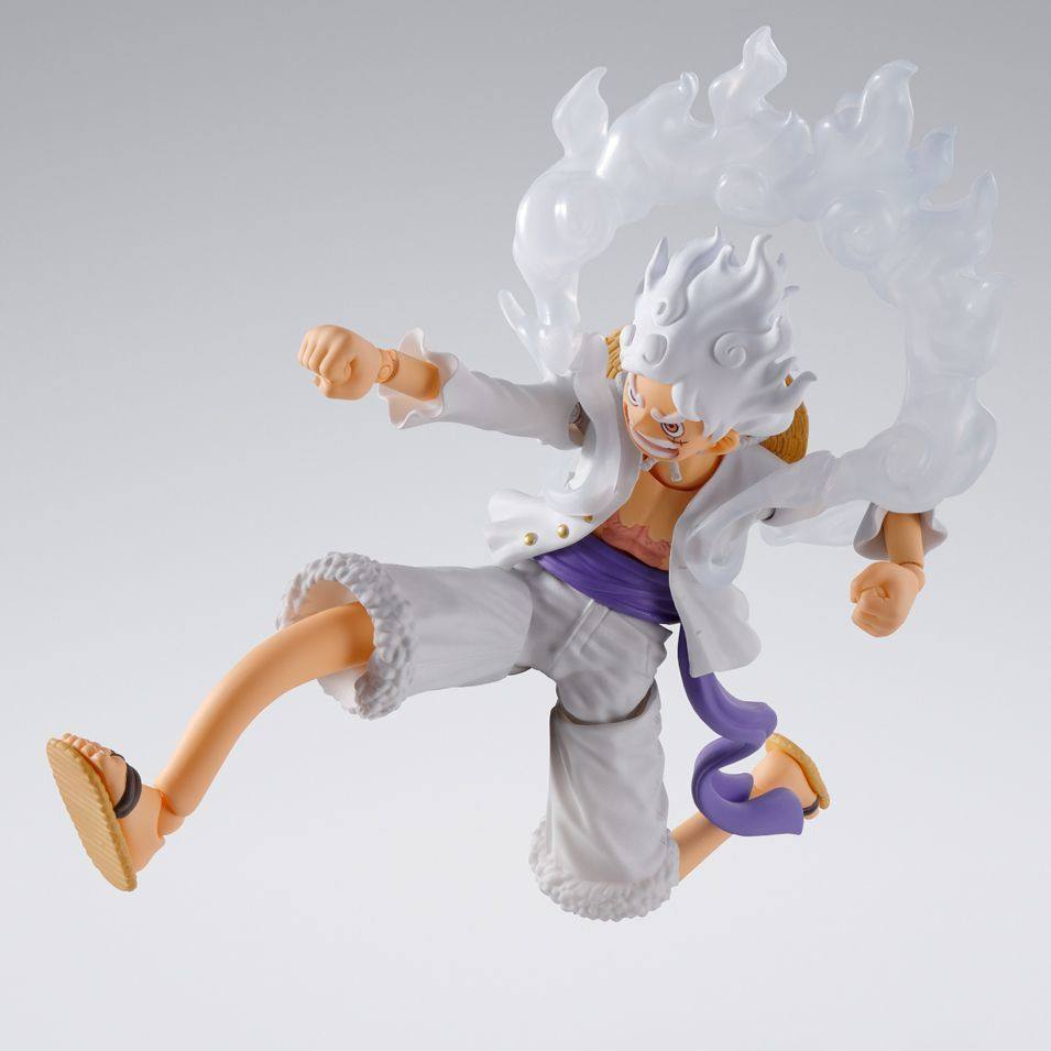 Bandai SHF One Piece One Piece Five-speed Luffy Sun God Nika Form Movable