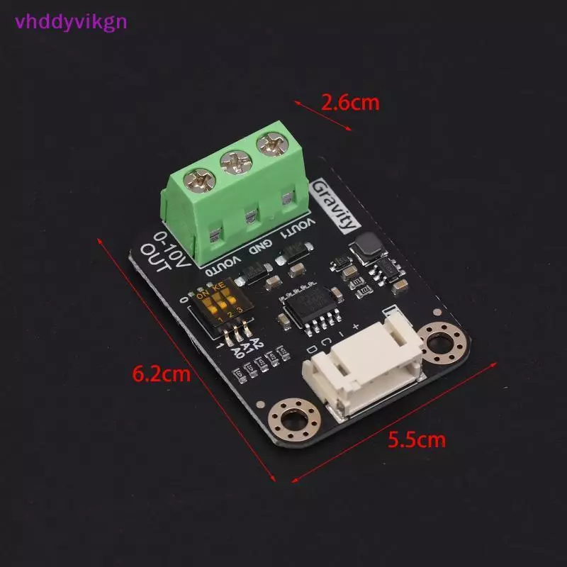 DFRobot I2C 2 ช่อง 0 10V แรงดันไฟฟ้าเอาต์พุต Board thumbnail 6