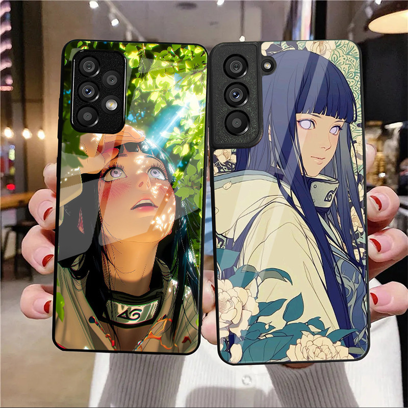 SAMSUNG Hinata Hyuga Naruto 09 แก้วเคสโทรศัพท์สําหรับSamsung Galaxy A14 A16 A30 A22 A32 A33 A15 A35 