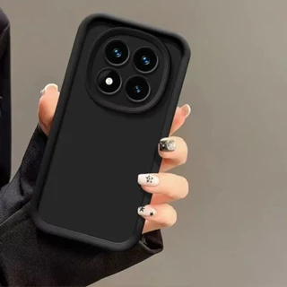 สําหรับ Redmi หมายเหตุ 15 Pro + 5G Redmi A7 Pro Redmi 15 15C 15A Turbo 5 Max เคสโทรศัพท์กันกระแทกสีทึบปลอกซิลิโคน Soft TPU ฝาหลัง