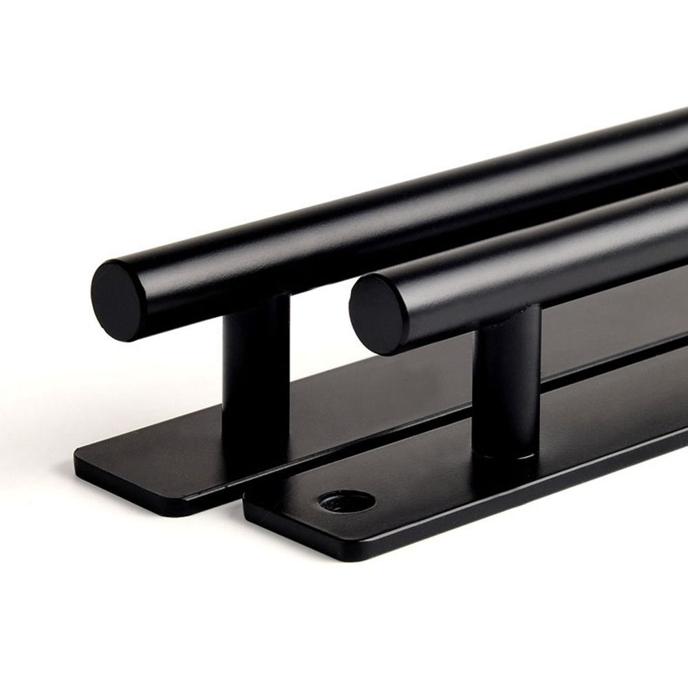 Aluminium Alloy Door Handle Hardware Punch-free Sliding Door Knob Self-Adhesive Multifunctional Door