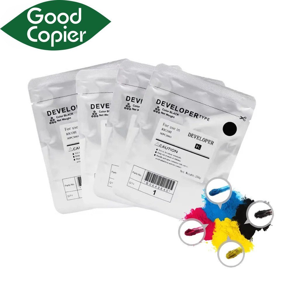1 ชุด/4 ชิ้น Developer Powder สําหรับ Ricoh IMC2000 IMC2500 IMC3000 IMC3500 IMC4500 IMC5500 IMC6000 