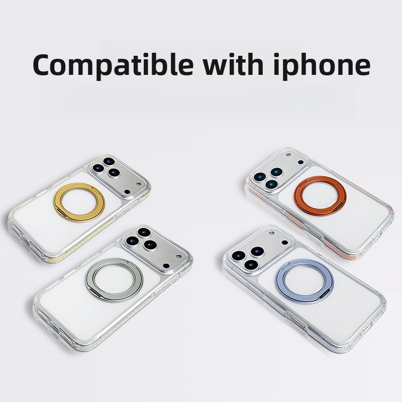 ใหม่ Pit Gear Holder เคสโทรศัพท์แบบใสเหมาะสําหรับโทรศัพท์ iPhone14-17