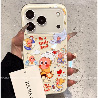 การ์ตูนการ์ตูน Star Magnetic Case Samsung S26 S21 S22 S23 S24 S25 FE Ultra เคสโทรศัพท์ Samsung 23ultra เคสป้องกัน S24 + เคสโทรศัพท์สีขาว