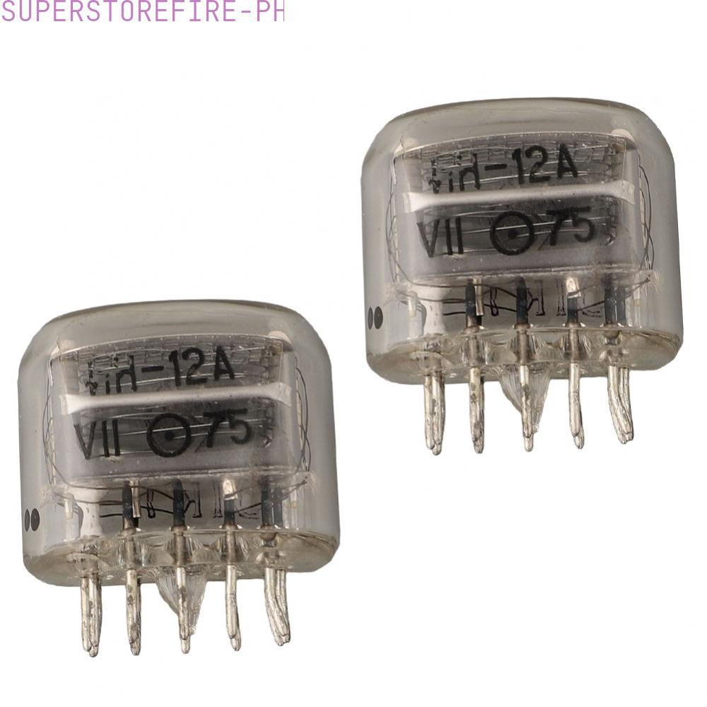 IN-12 Nixie Tube Cold Cathode Neon Glass และโลหะก่อสร้างสําหรับชุดนาฬิกา