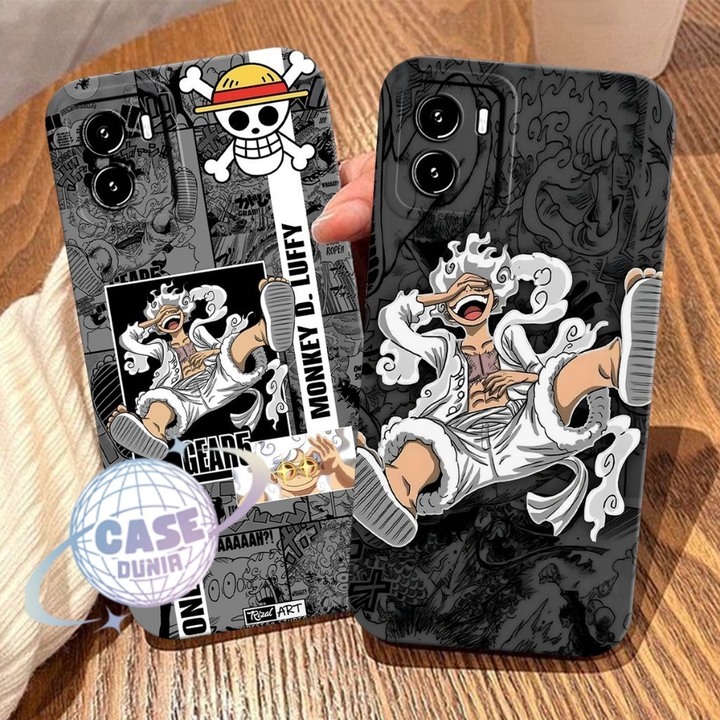 HP Softcase Vivo Y15S Y01 Y15A Y01A Y91C Y1S Y16 Motif One Piece Gear 5 - เคส Vivo - เคส Vivo - ปลอก