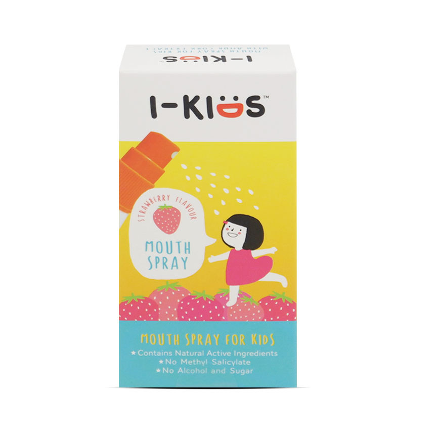 I-Kids Mouth Spray รสสตรอว์เบอร์รี ขวด 15 ml