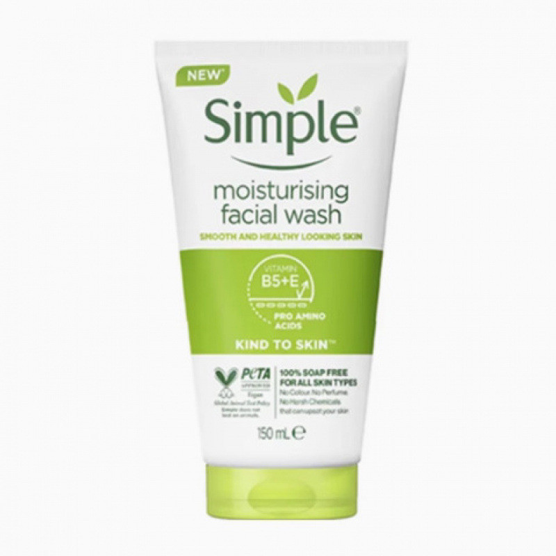 Simple Qingyan Facial Cleanser ทําความสะอาดล้ําลึก Refreshing Moisturizing Exfoliating Radiant Firmi