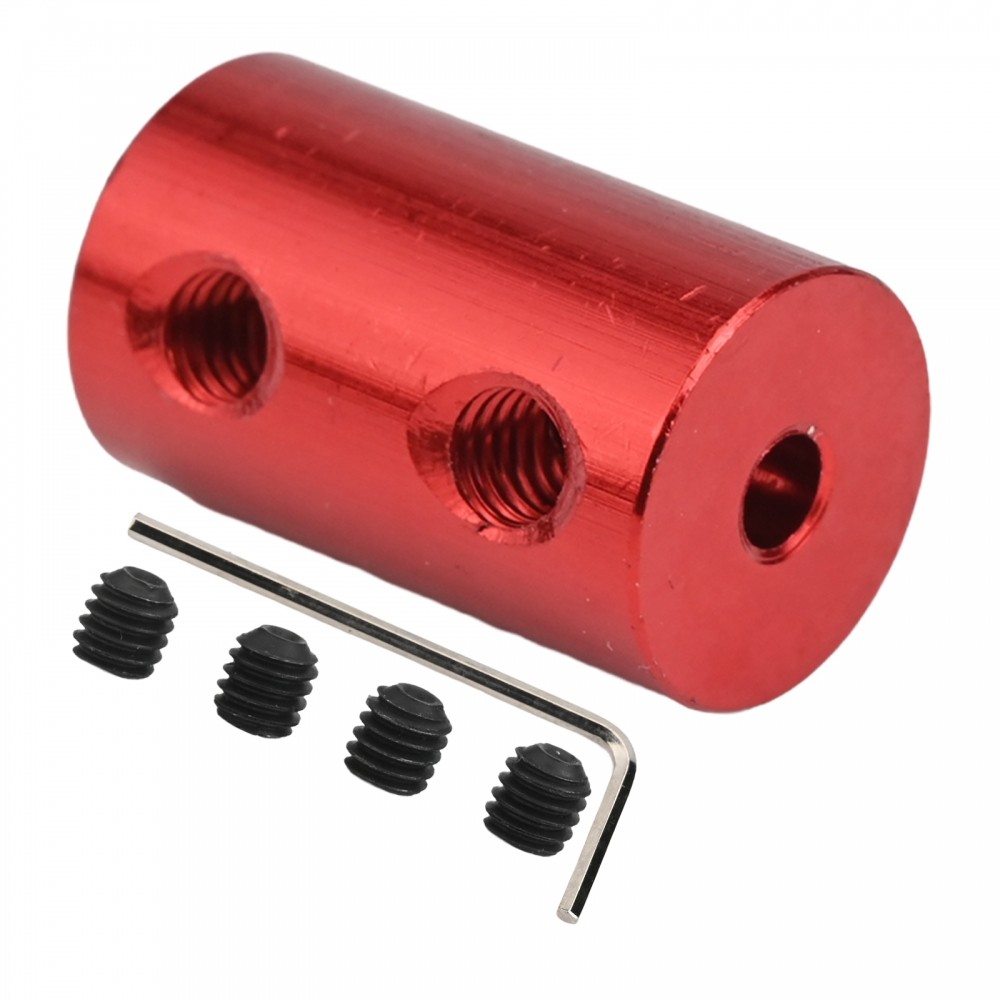 Red Color Rigid Shaft Coupling Connector Sleeve for Mechanical Transmission