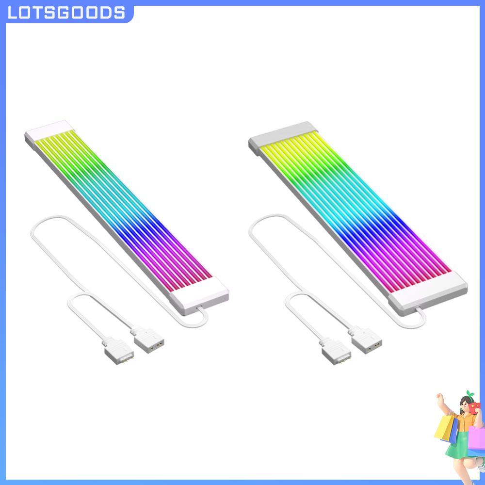⚡24ชม.⚡ ที่มีประโยชน์ 5V 3Pin RGB LED Light Strip Bar 8Pin 24Pin PSU RGB Cable Extensions