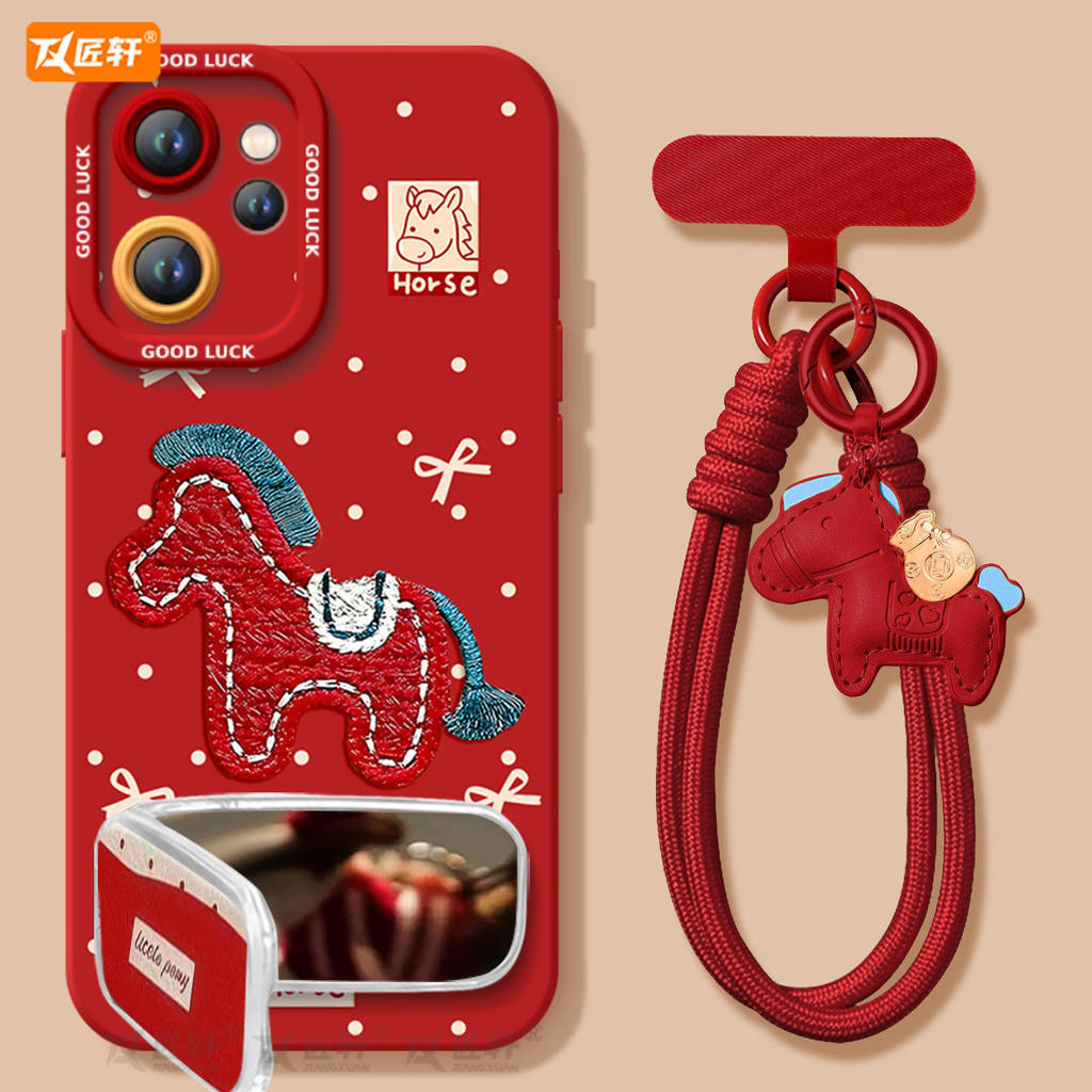 เคส oppo a18 เคสoppo a18 2026 Pony เหมาะสําหรับ oppoReno15 เคสโทรศัพท์ reno14pro สไตล์ใหม่ 13 Benmin