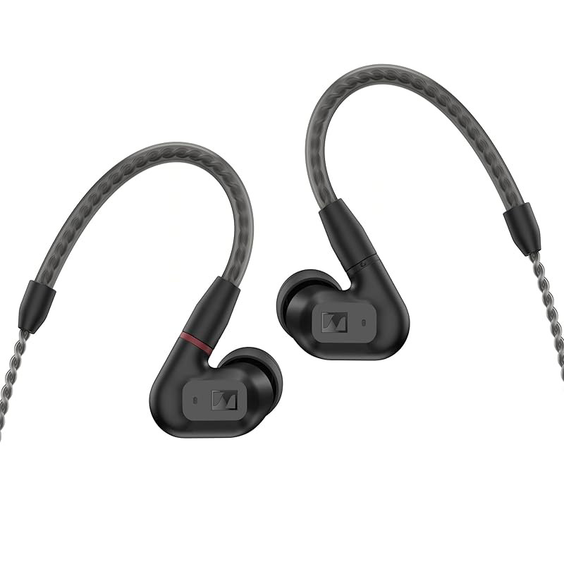 Sennheiser IE 200 In-Ear Audio Enthusiast Headphones - TrueResponse Transducers, Neutral Sound, Impa