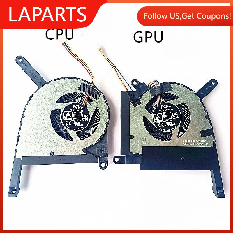 แล็ปท็อปใหม่ CPU GPU พัดลมระบายความร้อนสําหรับ Asus TUF Gaming F15 FA707X/V/Z FX507 FX507Z FX507ZM F