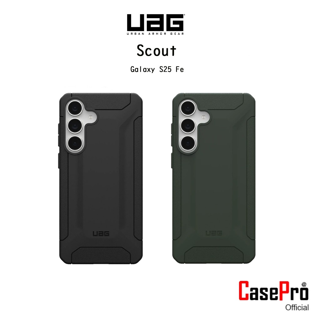 UAG Scout เคสกันกระแทกMIL STD 810G-516.6 เกรดพรีเมี่ยมจากอเมริกา เคสสำหรับ Galaxy S25 Fe (New)