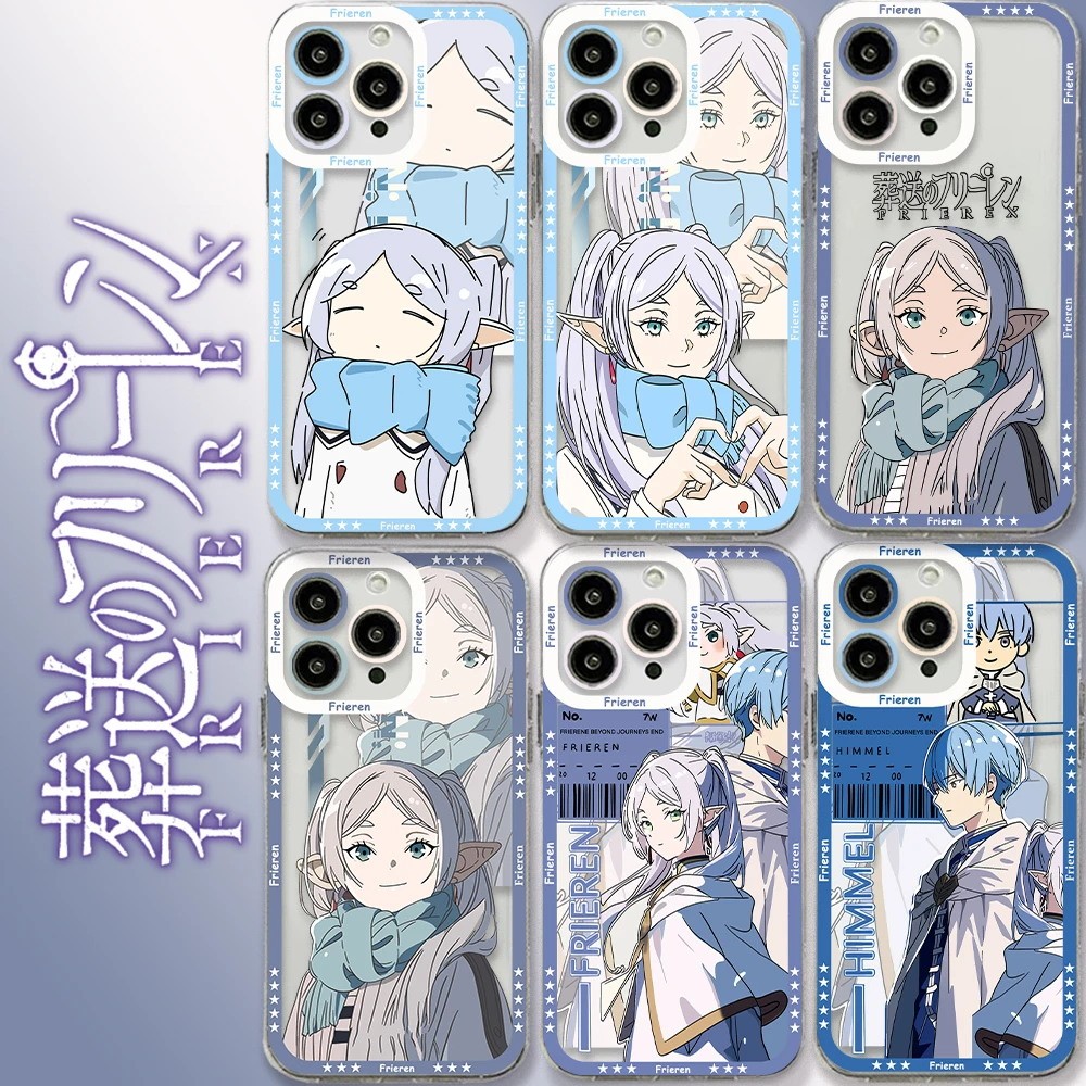 Frieren: Beyond Journeys End Anime Casing สําหรับ IPhone 15 14 13 12 11 16 Pro Max 7 8 Plus XR 7 8 S