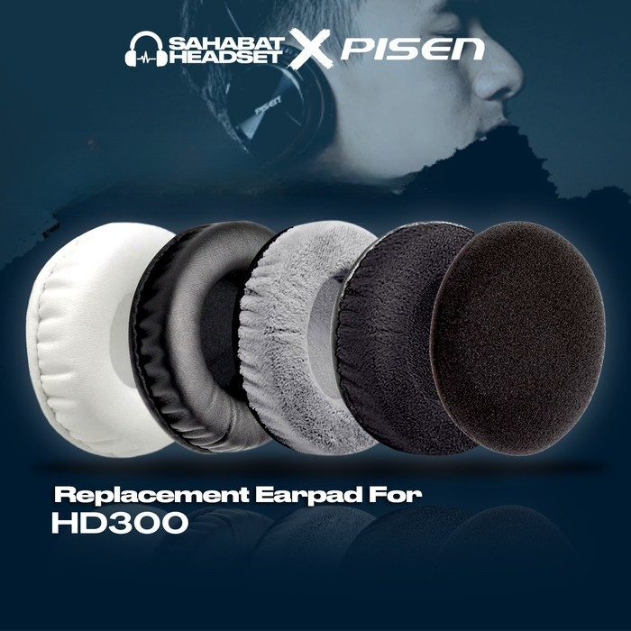 Earpad Ear Cushion Earcup Pisen HD300 HD-300 HD 300 แผ่นโฟม