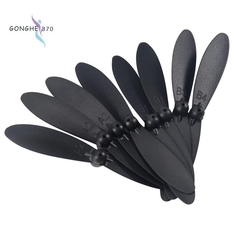 [gonghe370]8 ชิ้น CW CCW ใบพัดใบพัดสําหรับ XK A110 A120 A130 A380 RC เครื่องบินอะไหล่