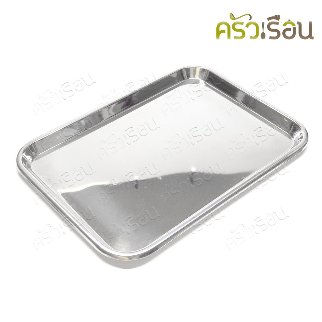 SPHINX BRAND ถาดเหลี่ยม สเตนเลส 304 ตราสฟิ้งค์ มีขนาดให้เลือก K026 K027 K028 ถาดเสิร์ฟ ถาดสเตนเลส