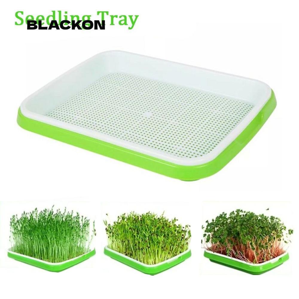 BLACKON Grow Nursery Pots Outdoor Indoor Hydroponic Tray Nursery Paper Plant Box