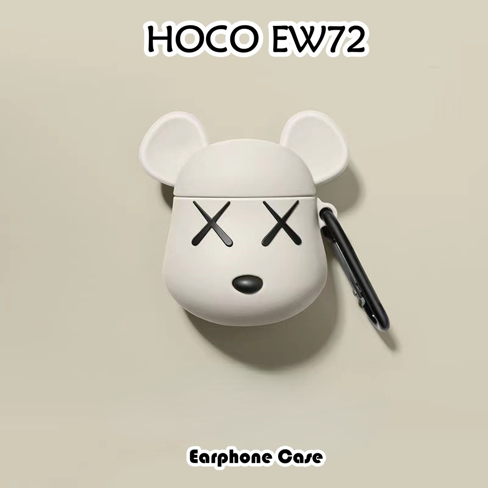 ReadyFor HOCO EW72 Case Casing Soft Silicone Headphone Case Cartoon Cute Style