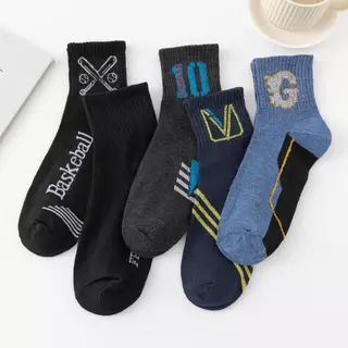 HOME818 [ซื้อ 10คู่ แถม 10คู่] ถุงเท้าสีพื้ ถุงเท้าทำงาน ใส่ได้ทั้งหญิง-ชาย พร้อมส่ง