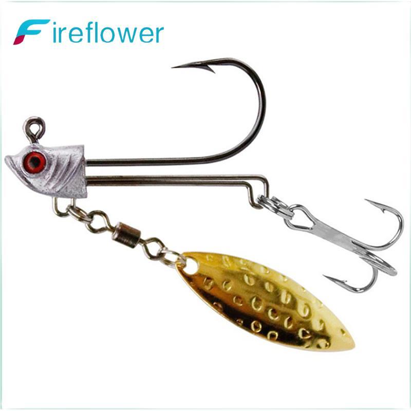 Fireflower Fish Hook 1PCS Jig Hook ตะขอตะกั่วปลา 7g10g17g Jig Fishing Hook