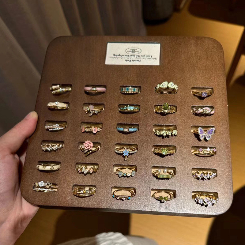 แหวนน้ำมันหยดน้ำเงาผีเสืerson style="color:#FF0000;">ระดับพรีเมียม</son>, หรูหราและไม่ซีดจาง