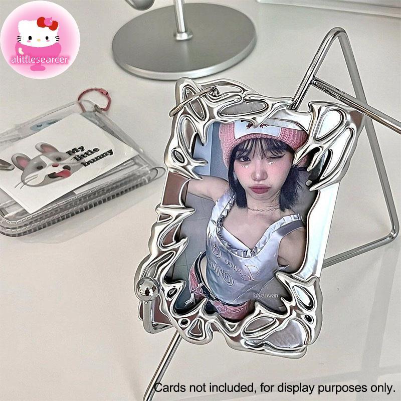 Alittlesearcer Electroplated Premium Feeling Creative Card Holder K- Idol Card Holder EN
