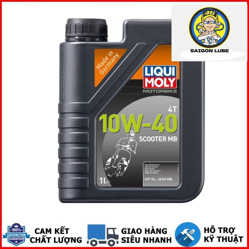 LIQUI MOLY 4T SCOOTER MB 10W40 น้ํามัน SCOOTER 1 ลิตร นําเข้าจากเยอรมัน