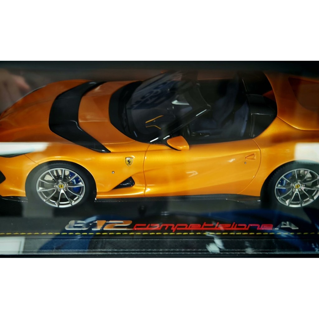 [คลังสินค้าพร้อม] BBR Ferrari 812 Competizione A Convertible Edition Limited Edition โมเดลรถเรซิ่น 1